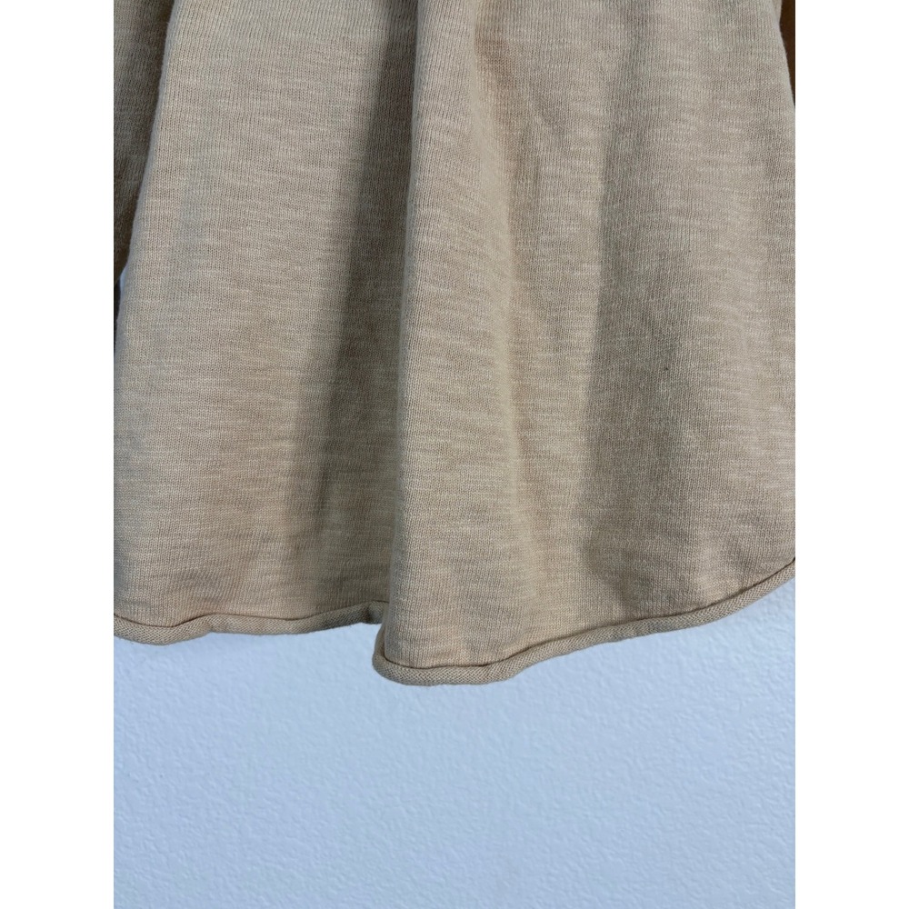 Free People FP Beach Long Sleeve Button Front Shirt Oversized Large Linen‎ Blend - Picture 6 of 11